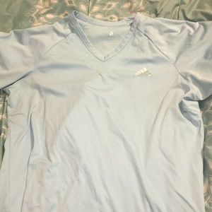 Light blue fro-fit adidas short